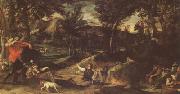 Annibale Carracci Hunting (mk05) oil painting picture wholesale